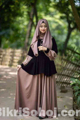 Tops borkha  Tops + skirt + hijab